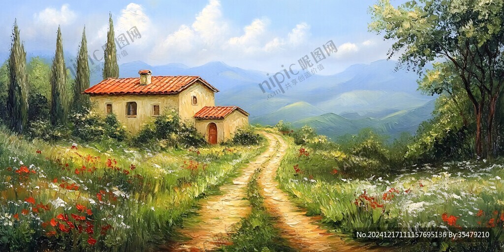 寬屏風(fēng)景畫