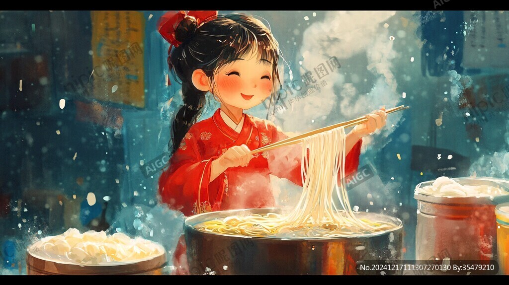 烙面插畫