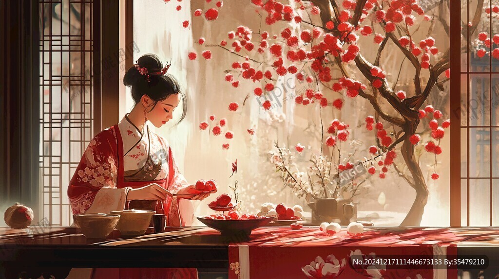 古風(fēng)櫻桃