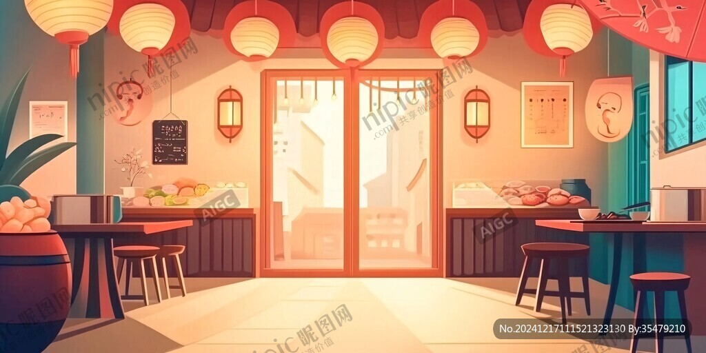 店內插畫