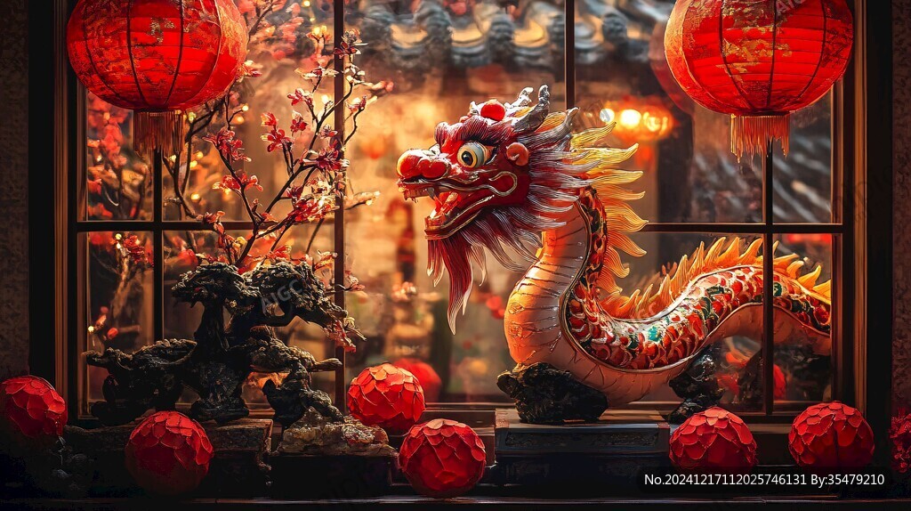 小龍拜年