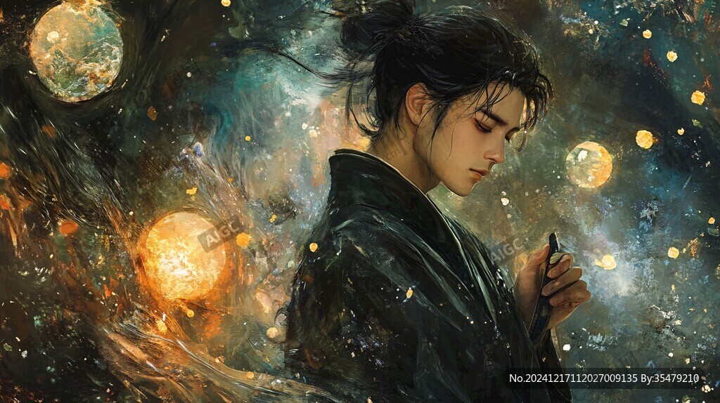 古風(fēng)少年插畫