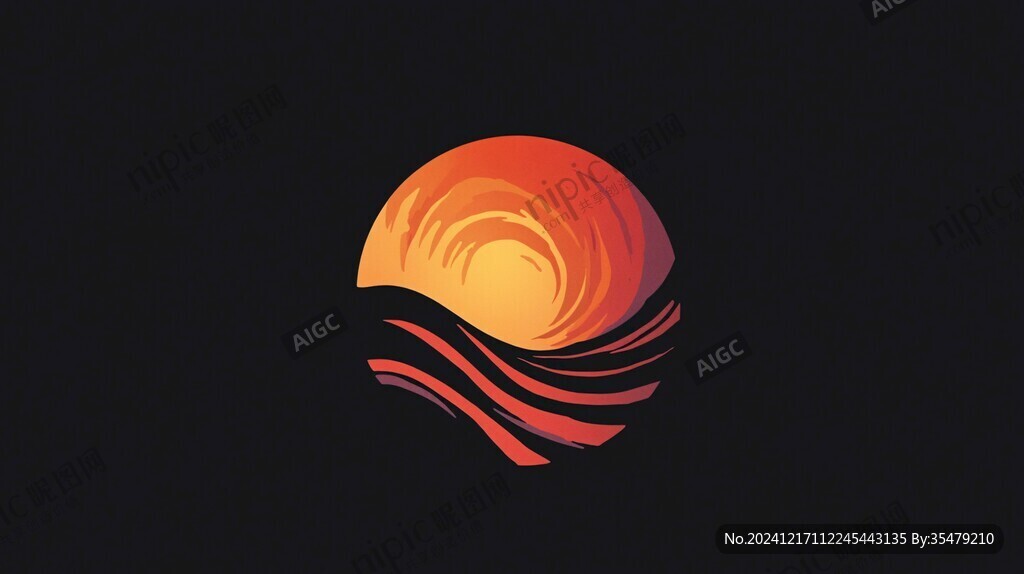 海螺形logo