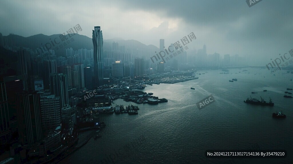 維港迷霧