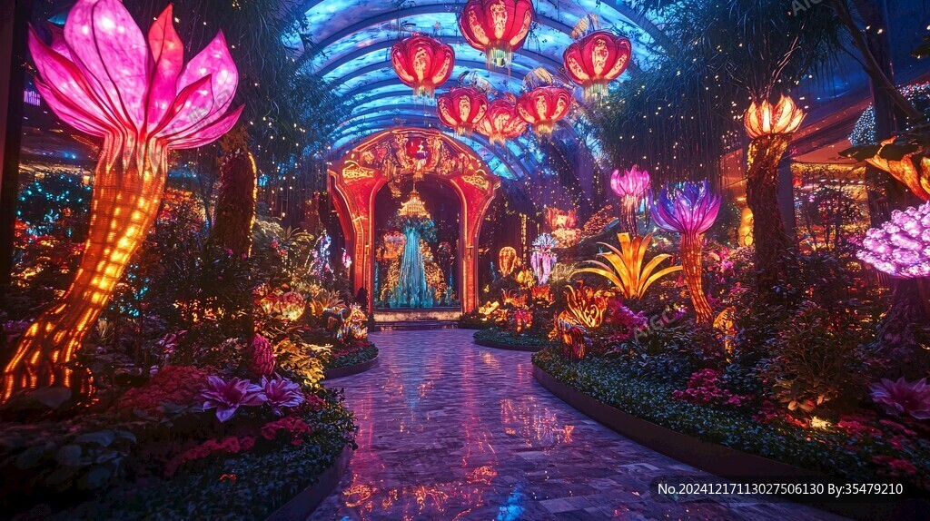 森林主題花燈