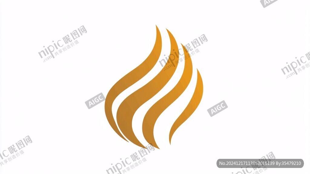 火苗標(biāo)志火焰logo