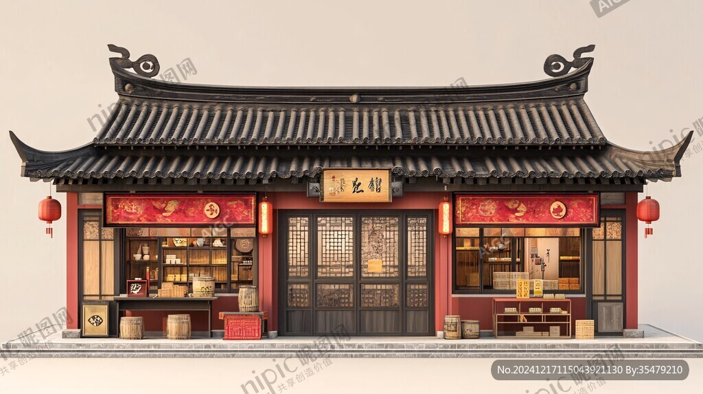 中藥鋪場景模擬