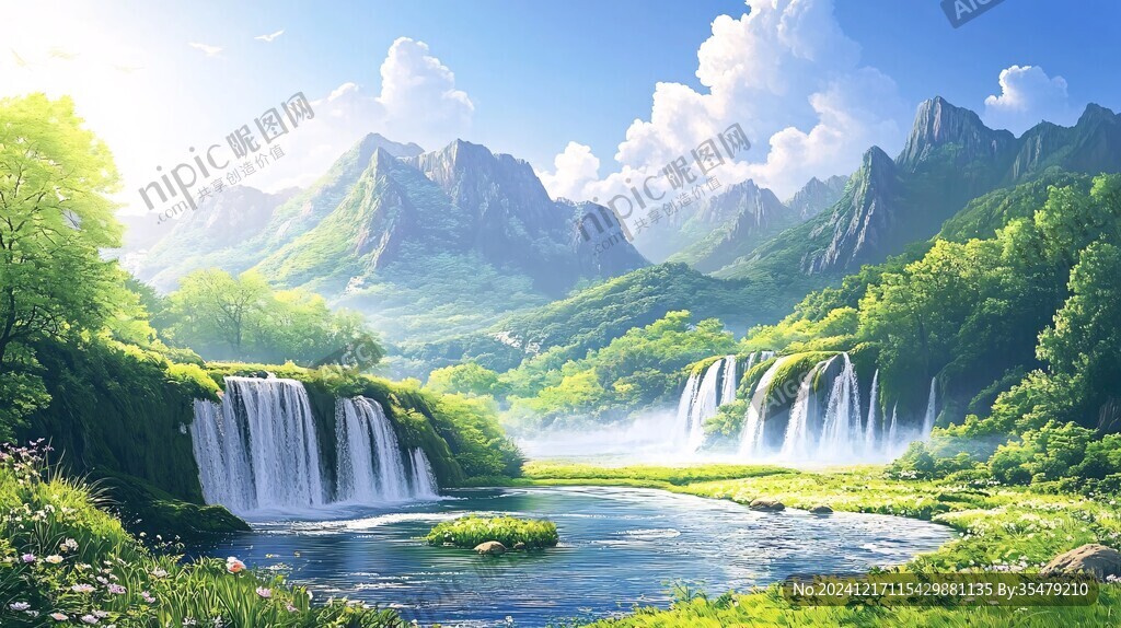 寬屏風景畫