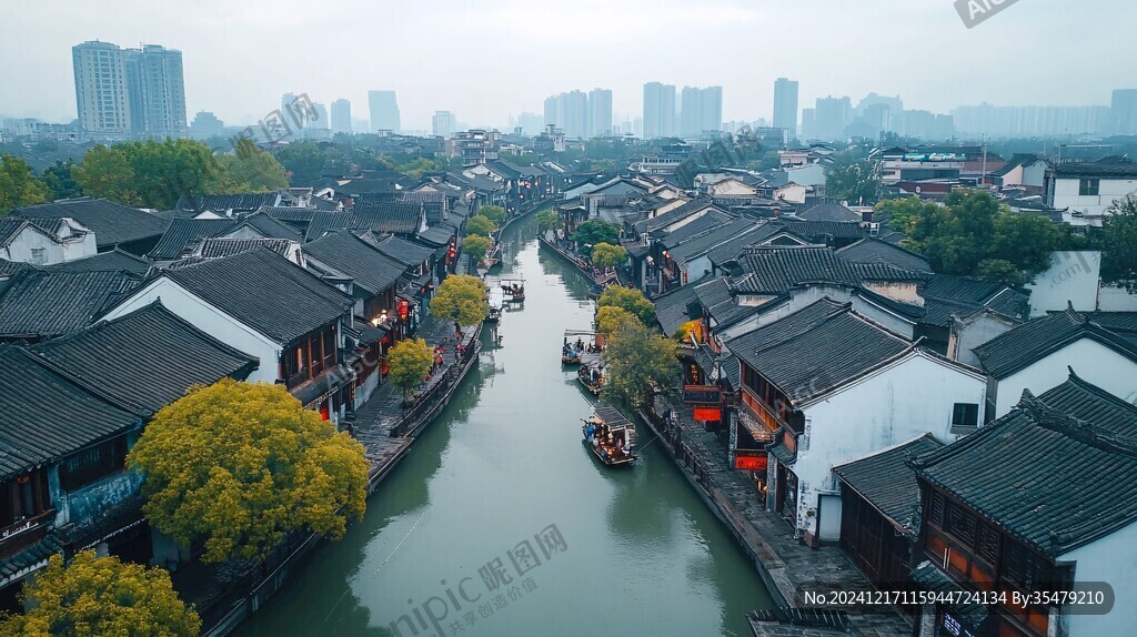 古運河航拍