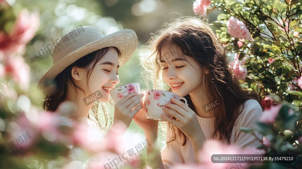 花季少女青春綻放