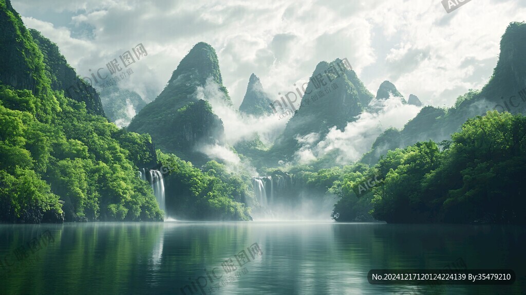 大氣高清意境山水
