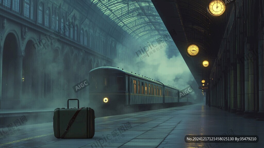 火車站場景