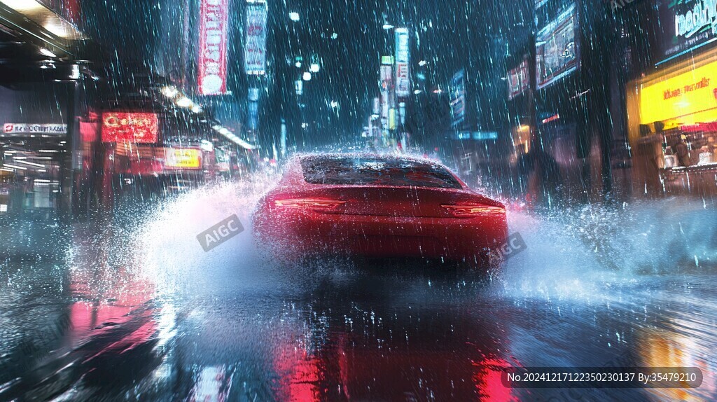 雨中出租車