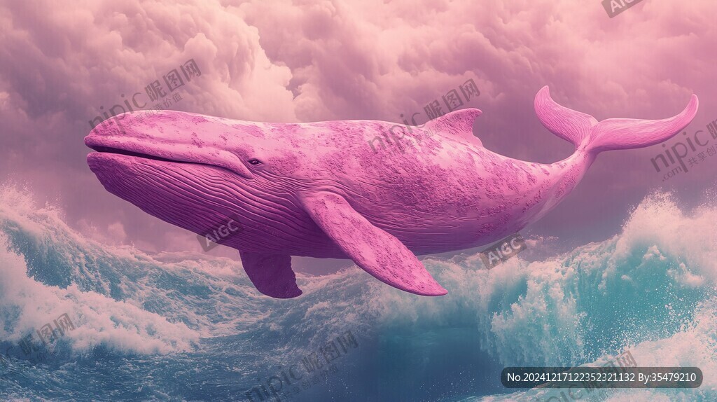 粉鯨魚