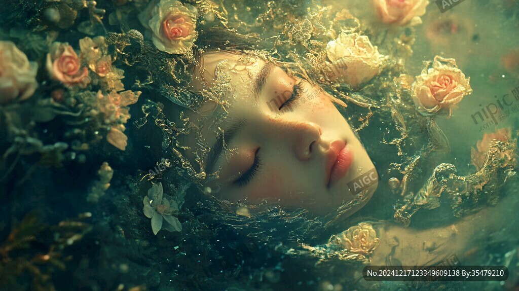 花中睡美人