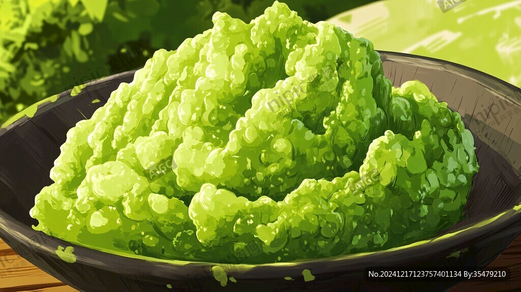 苦瓜插畫
