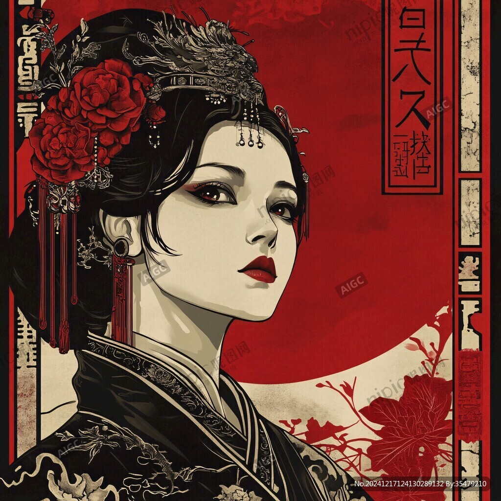 武則天插畫