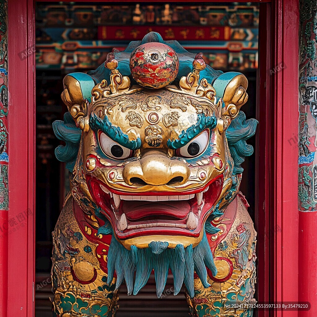 中式獸頭門環(huán)