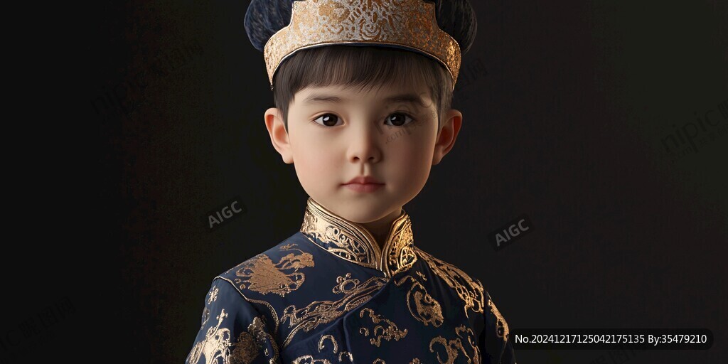 清朝男孩