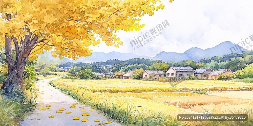 秋天素材鄉(xiāng)村