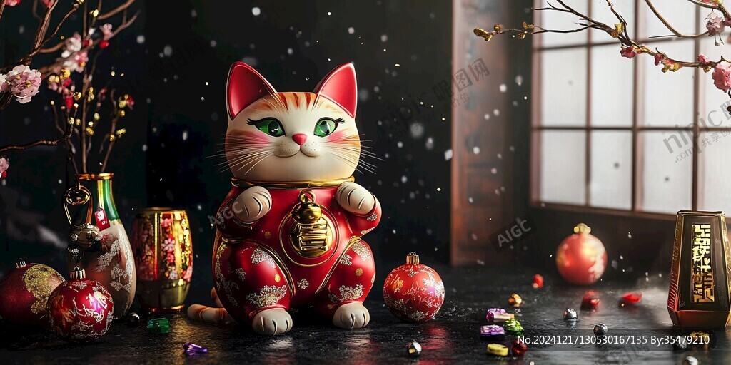 新年招財貓