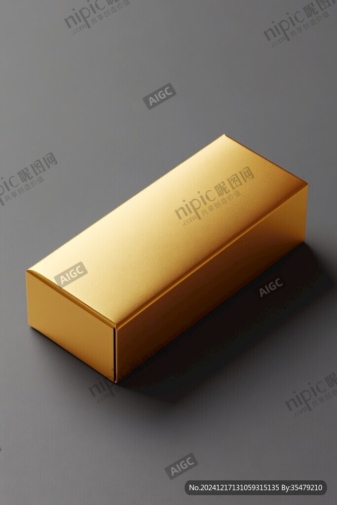 金黃色彩盒