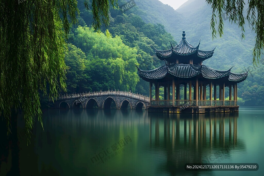 唯美江南風光