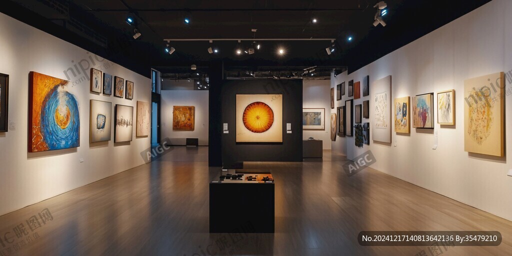 工藝品畫廊畫展