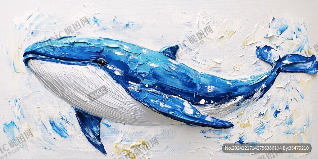 3d畫鯨魚