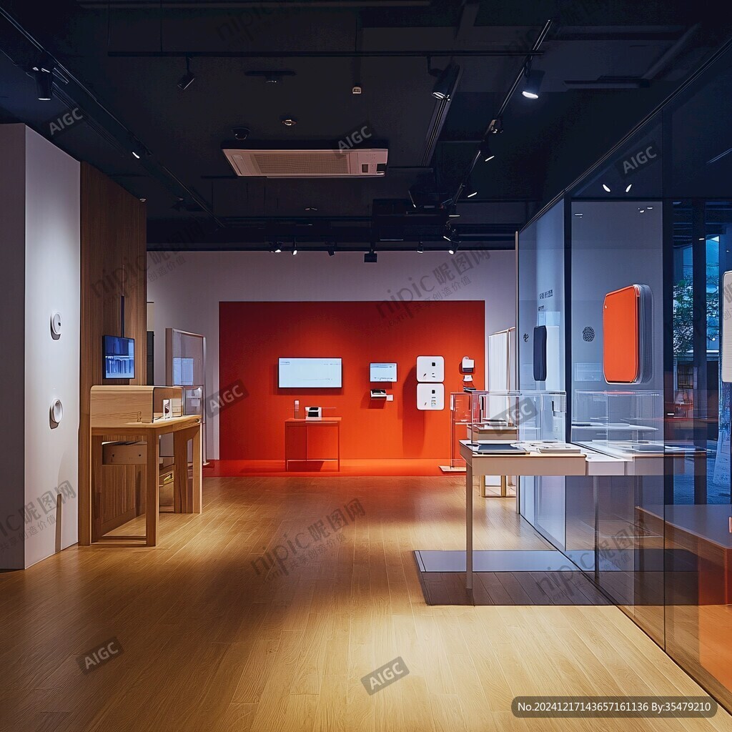 工業(yè)設(shè)計(jì)品陳列展場