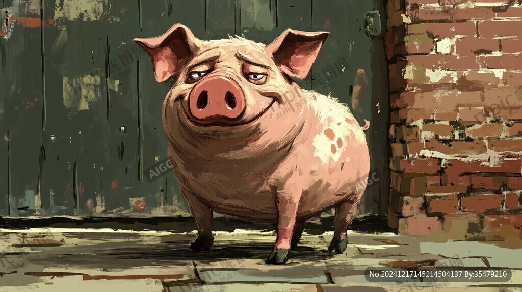 動物插畫寫實