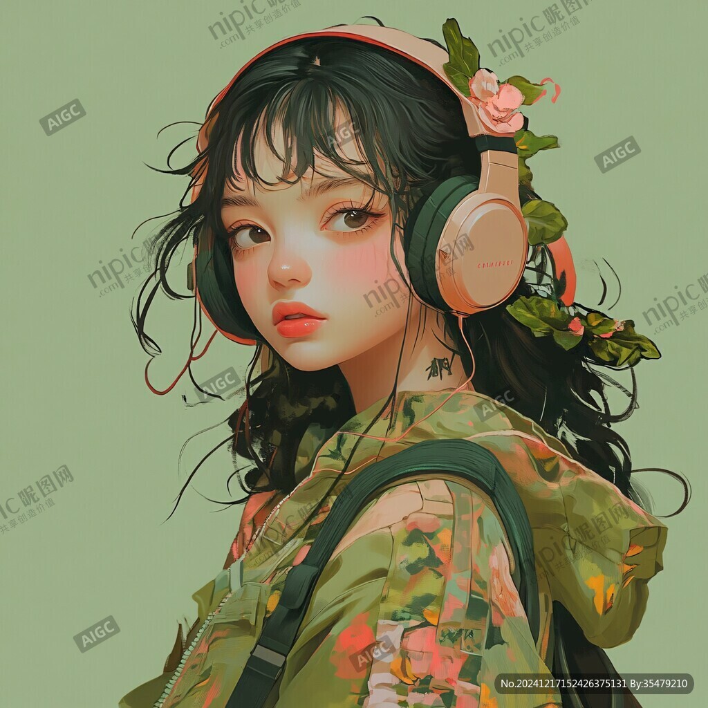 厚涂少女