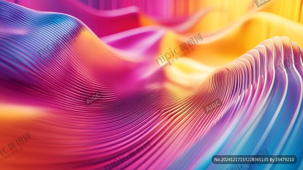 立體感酷炫漸變背景