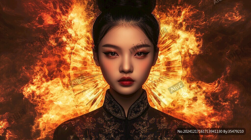新中式美女