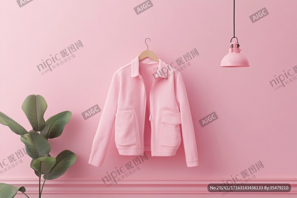 粉色的展示臺(tái)