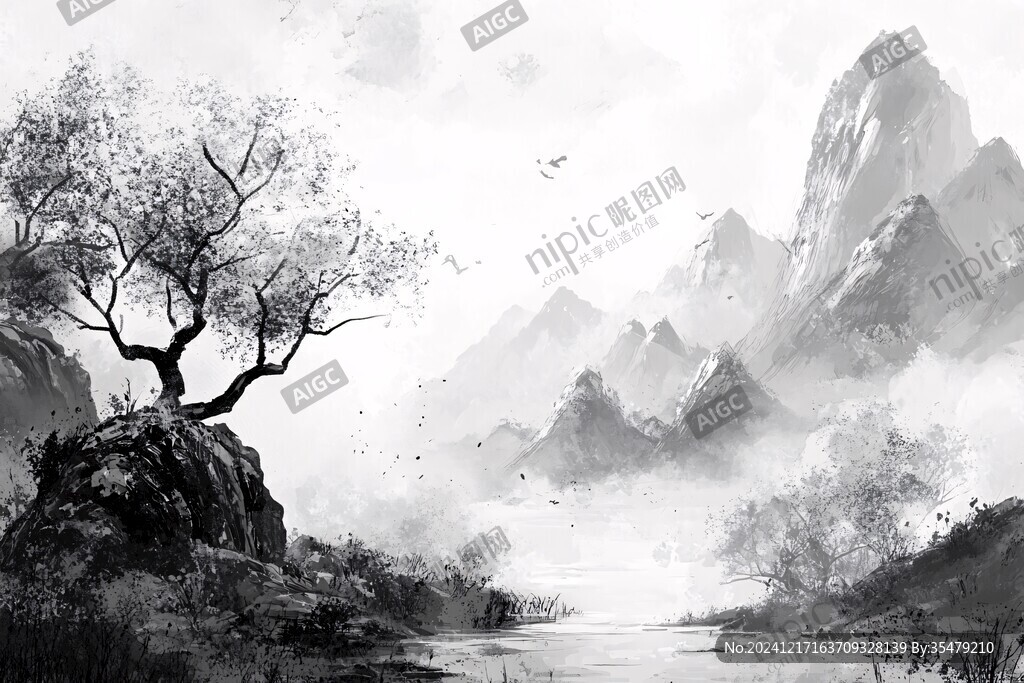 高清古風(fēng)山水