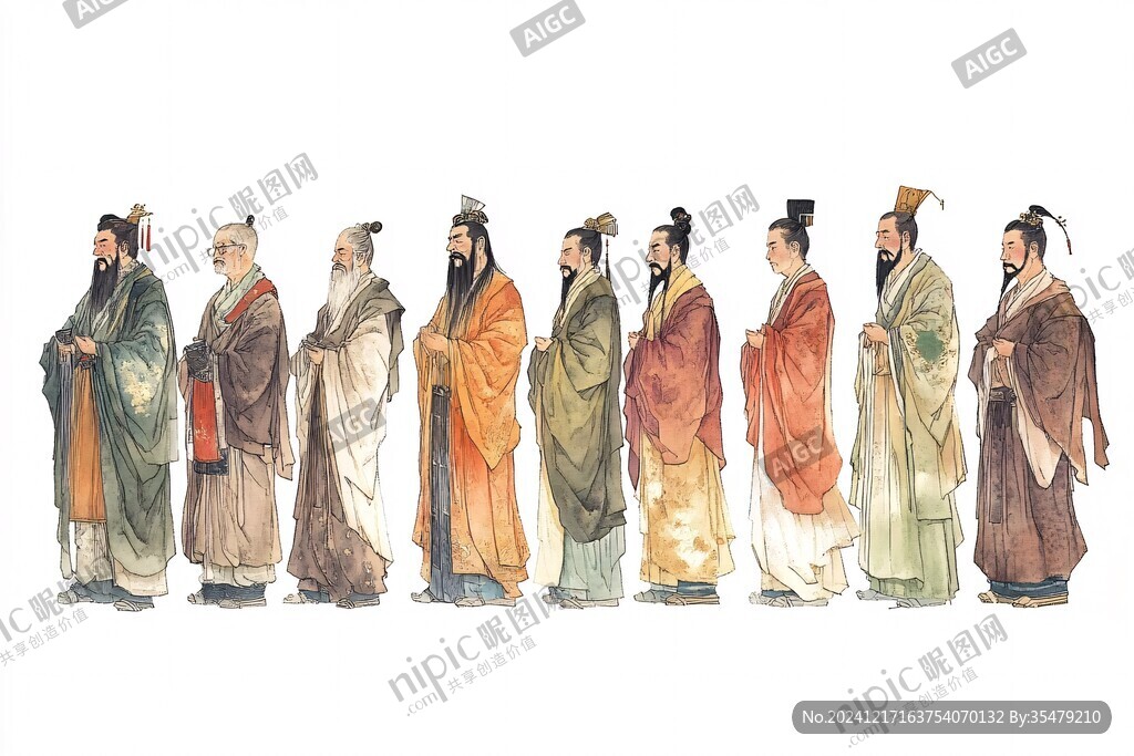 古代六賢士