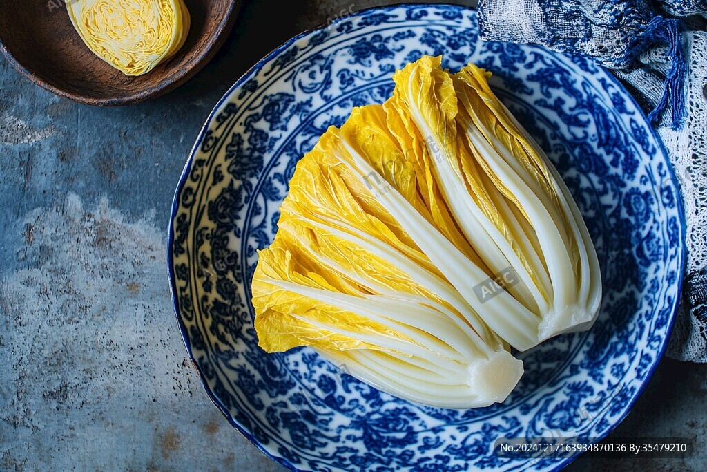 一盤娃娃菜