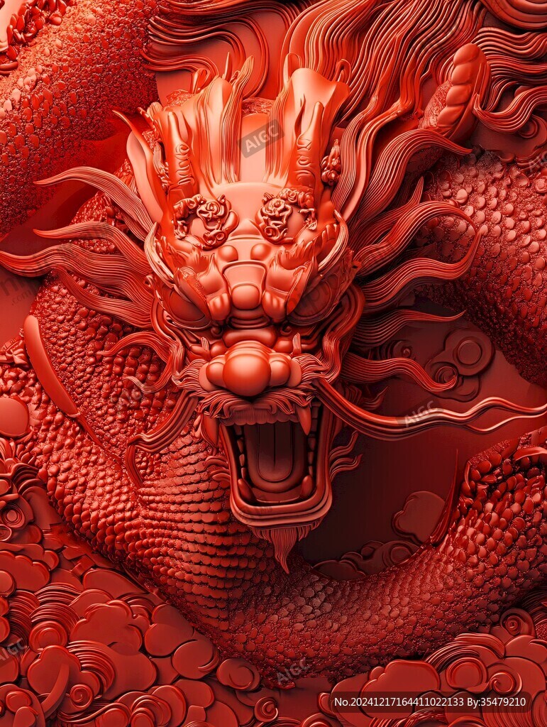 龍包裝插畫