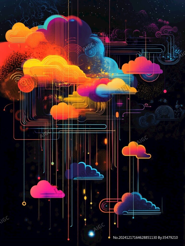 流云插畫