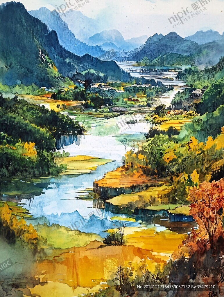 廣西水彩