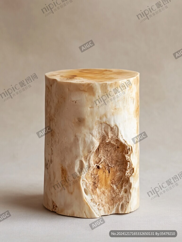 瑪瑙松鹿紋筆筒
