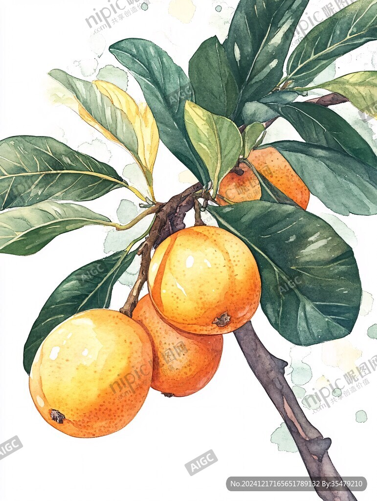 砂糖橘插畫