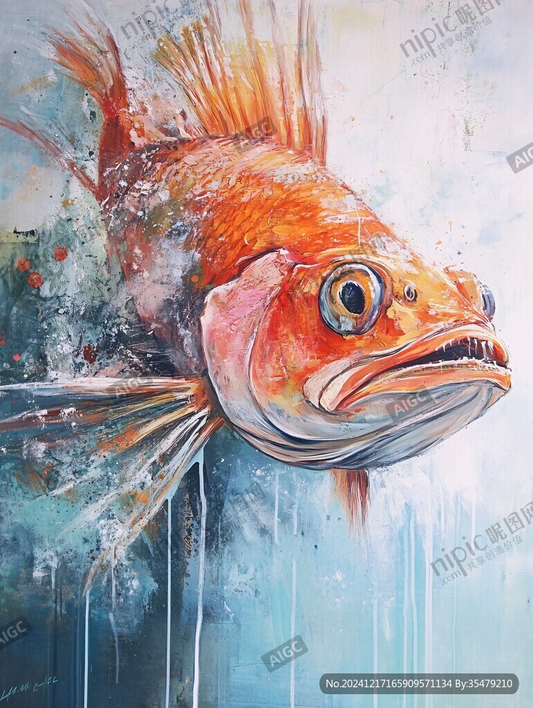 魚類3d畫