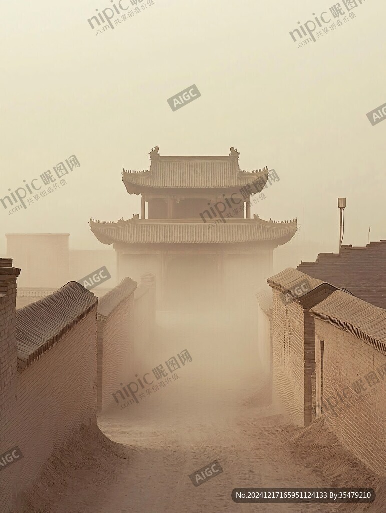 大漠炊煙