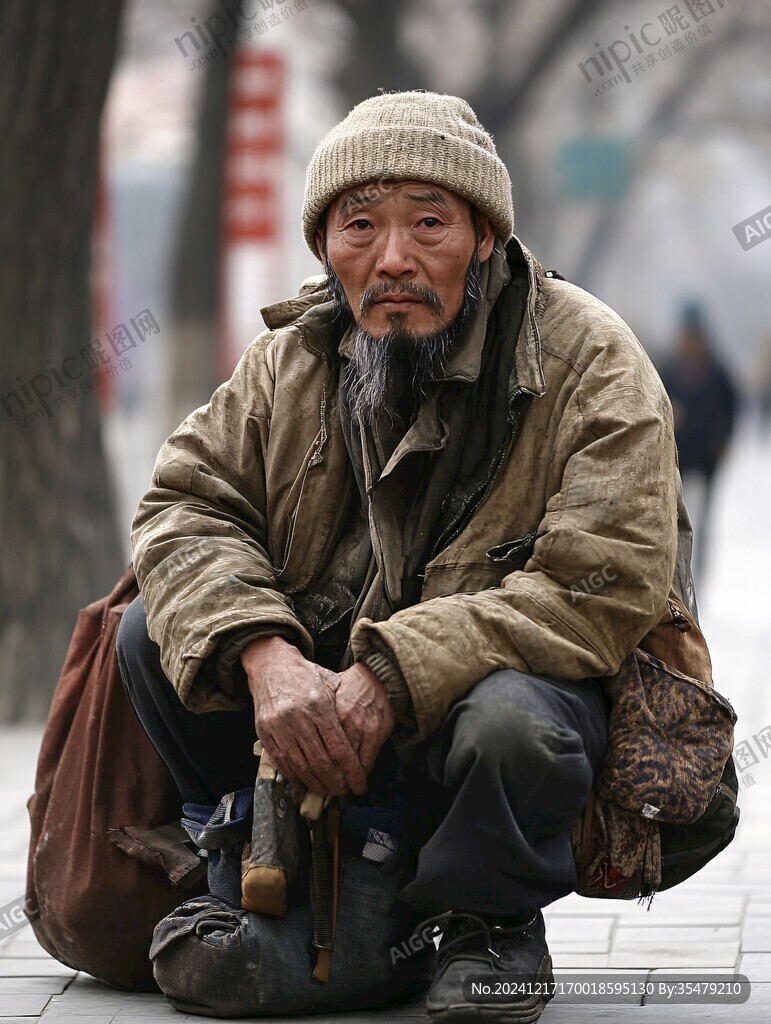 街邊擦鞋匠