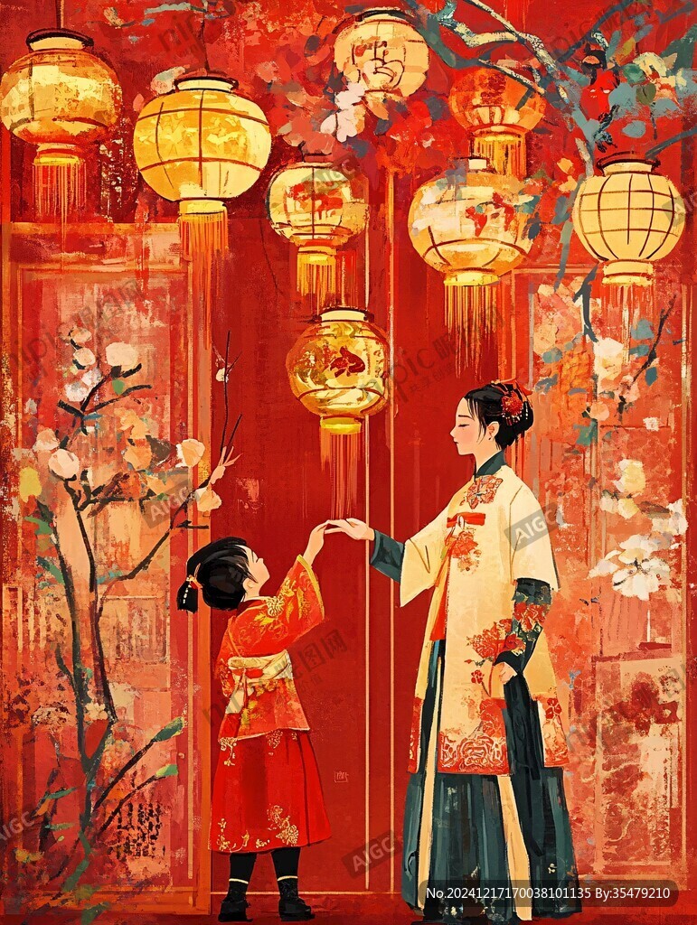 漢服宮燈