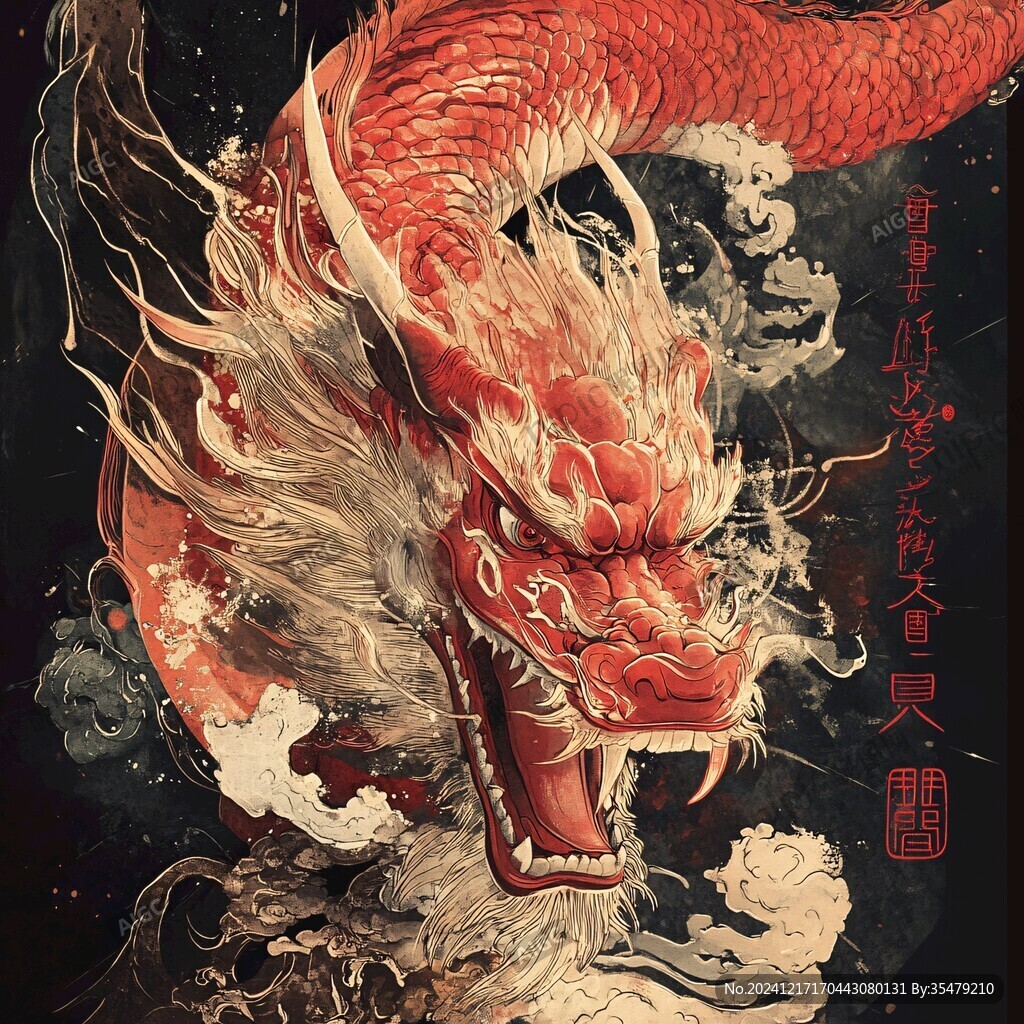 龍年文創(chuàng)插畫