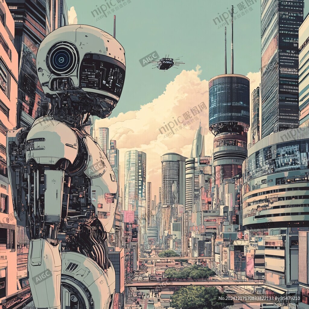 科幻題材插畫