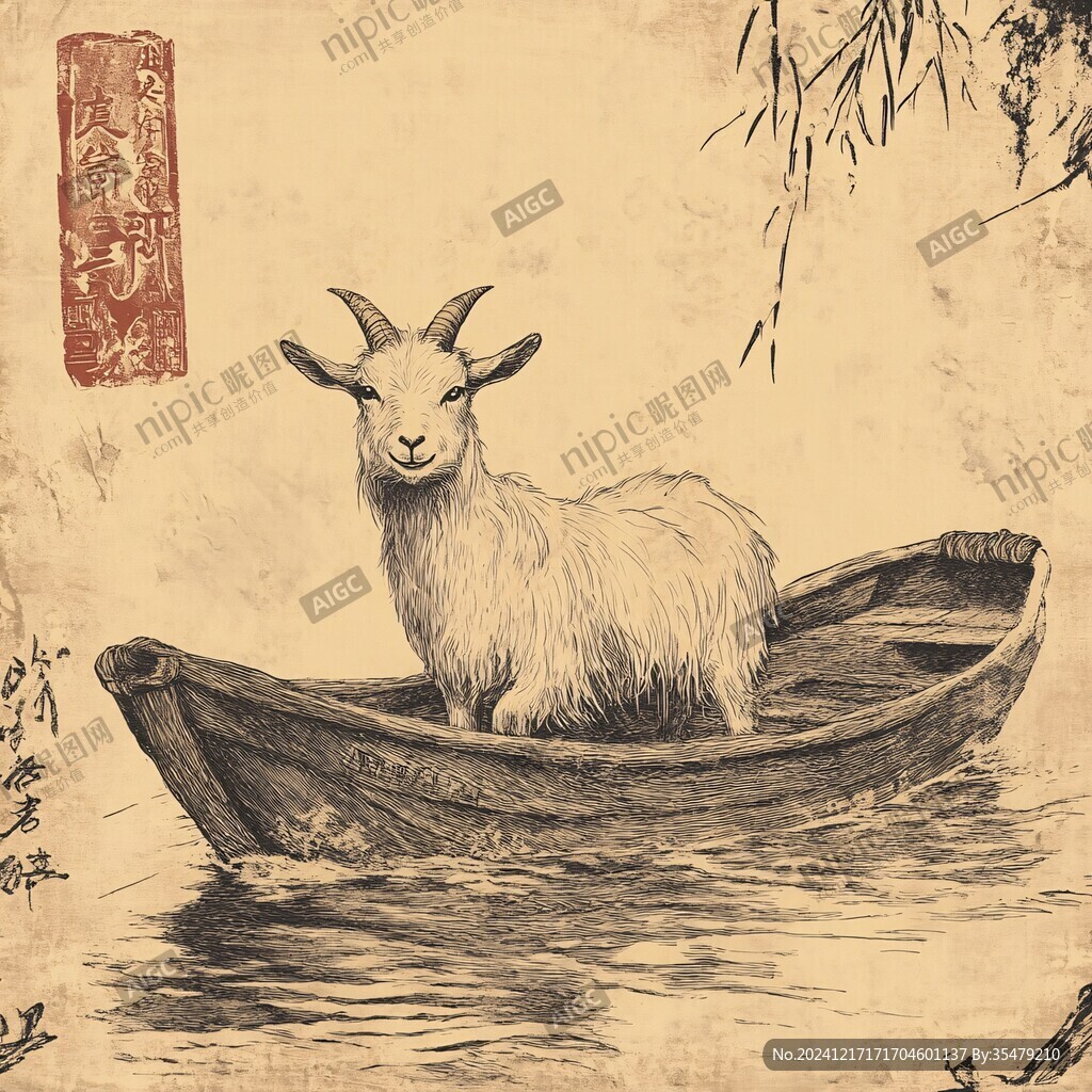 羊肉店裝飾畫